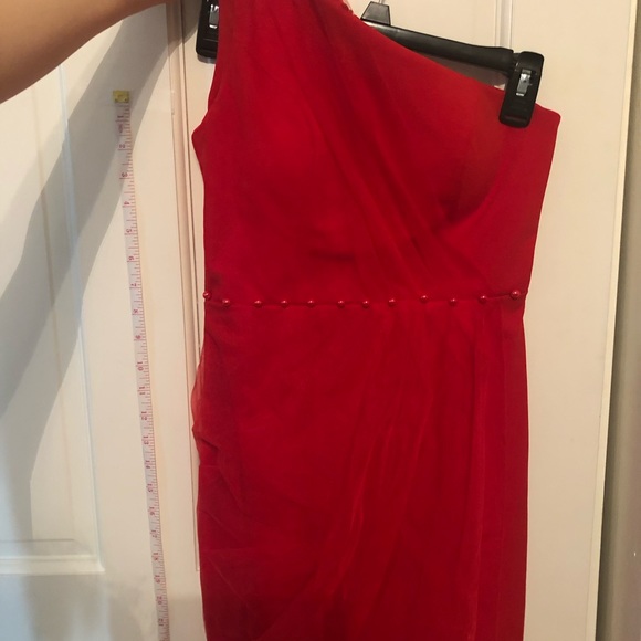 Elegant red prom dress - Picture 1 of 4